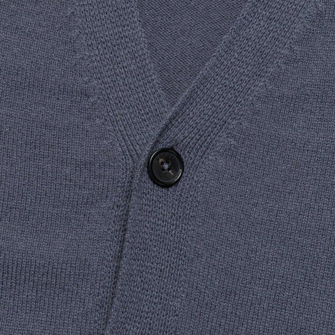 Norse Projects - Standard Merino Lambswool Cardigan - Orion Blue - UP THERE