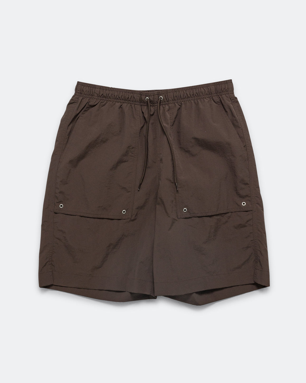 Norse Projects - Sund Relaxed Recycled Nylon Swimmers - Shale - UP THERE