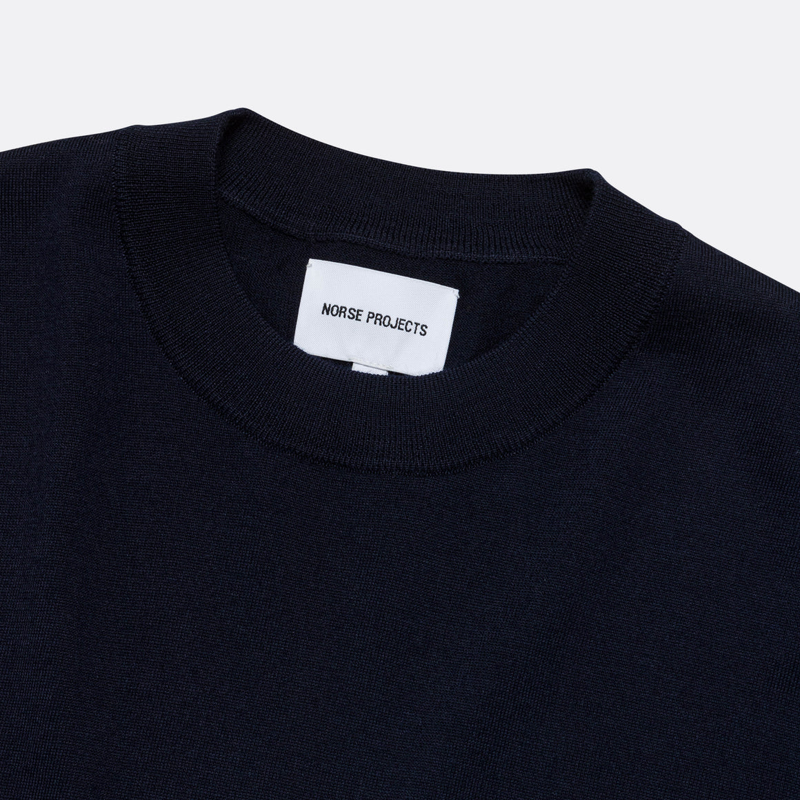 Norse Projects - Teis Tech Merino Sweater - Dark Navy - UP THERE