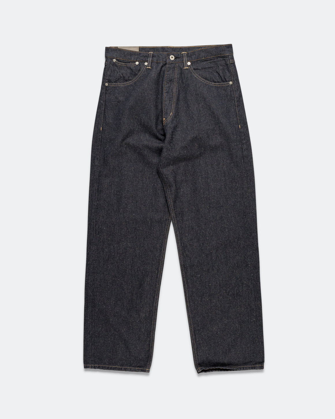 Norse Projects - Tvedalen Regular Broken Twill Cotton Linen Denim - Indigo - UP THERE