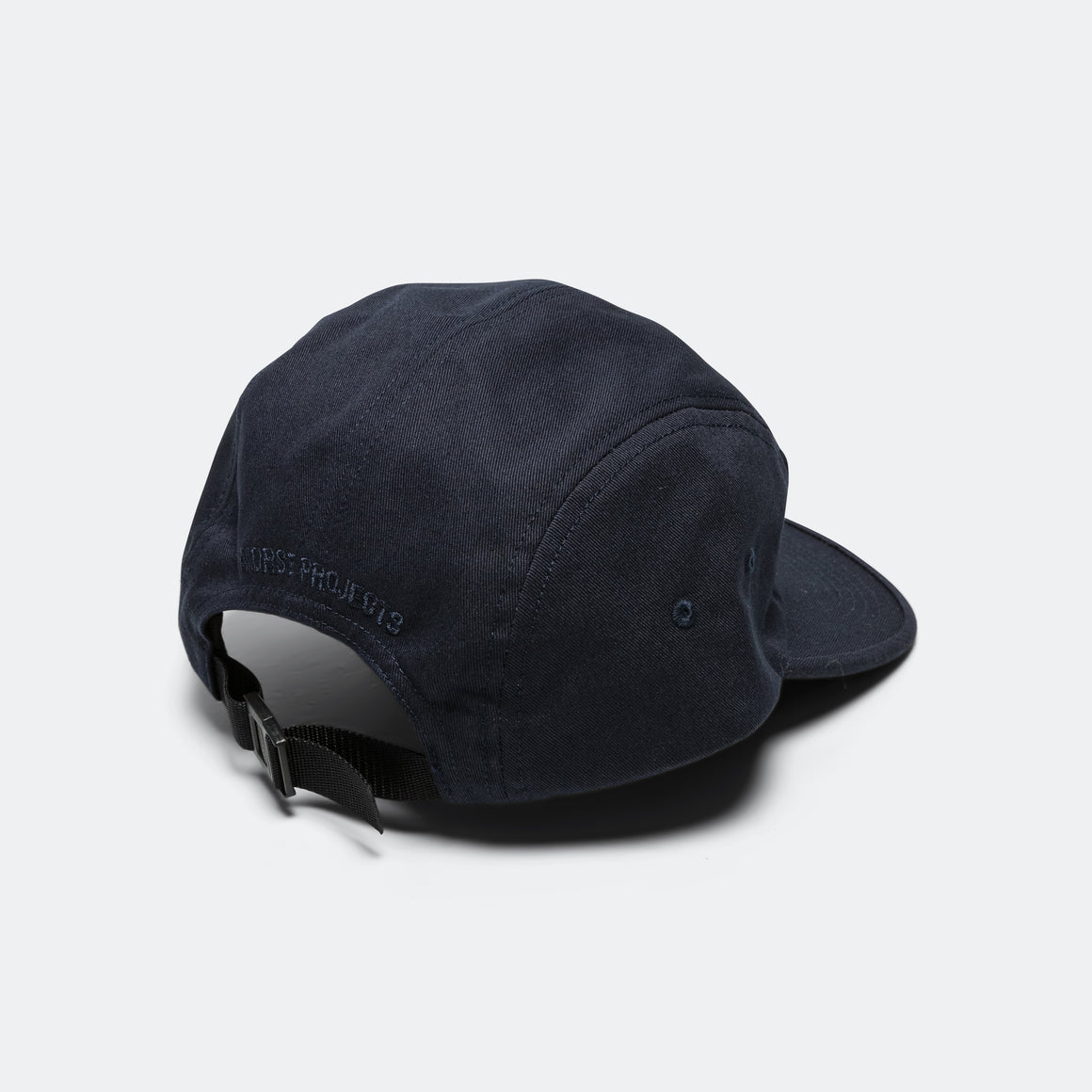 Norse Projects - Twill 5 Panel Cap - Dark Navy - UP THERE