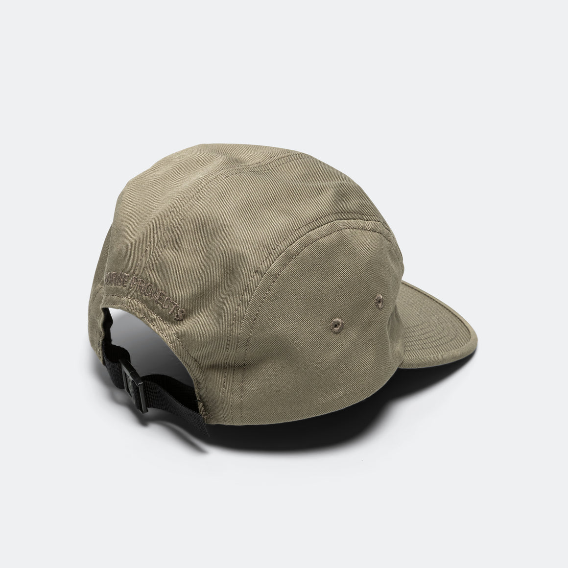 Norse Projects - Twill 5 Panel Cap - Sediment Green - UP THERE