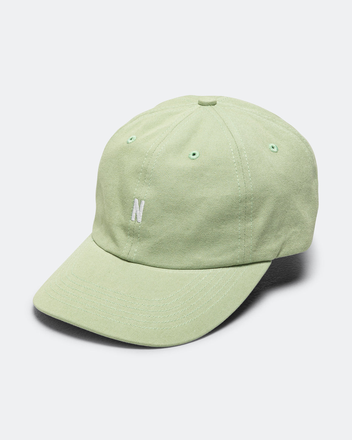 Norse Projects - Twill Sports Cap - Basil - UP THERE