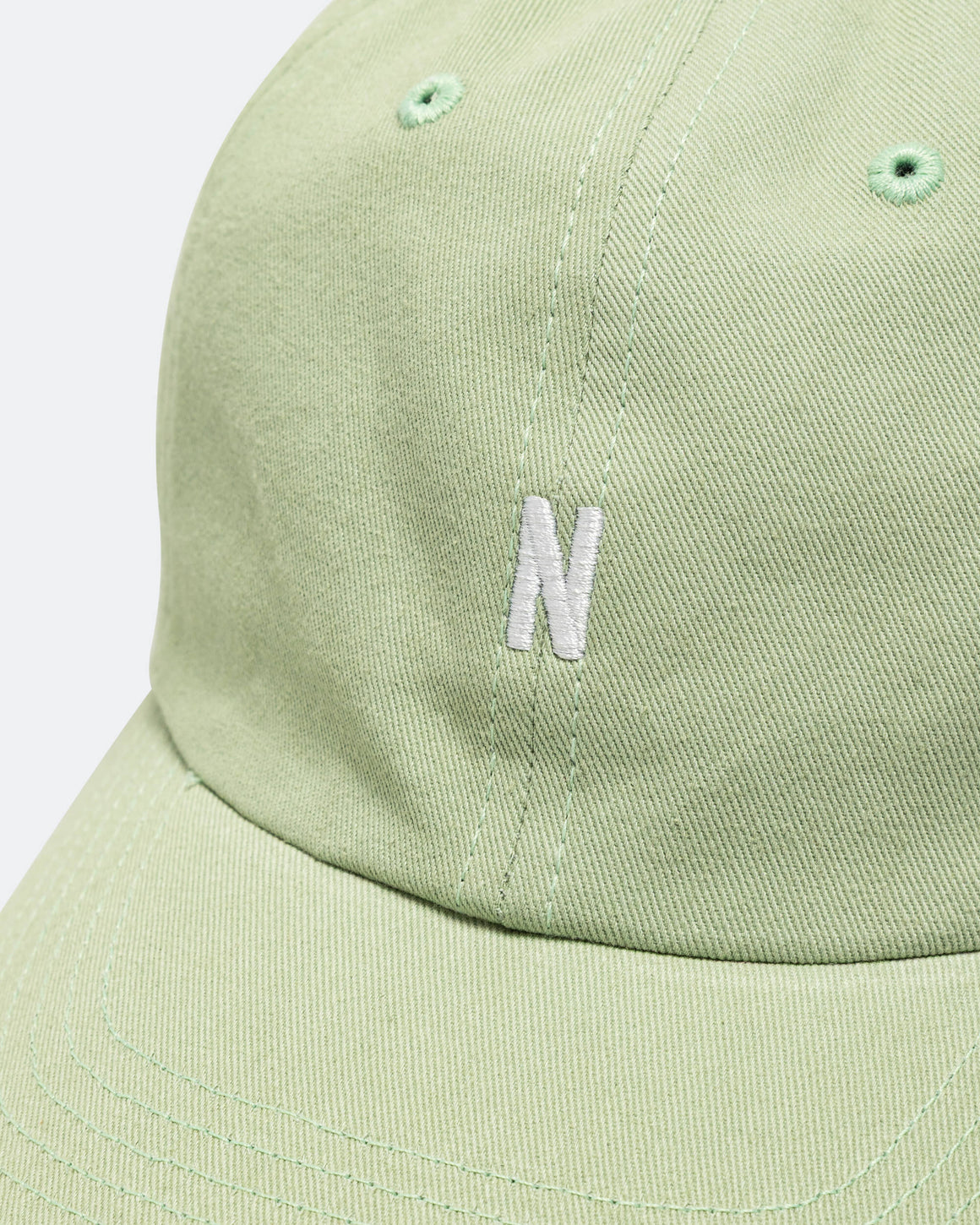 Norse Projects - Twill Sports Cap - Basil - UP THERE
