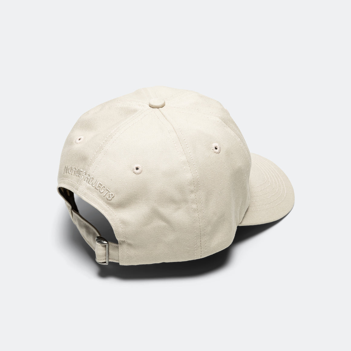 Norse Projects - Twill Sports Cap - Marble White - UP THERE