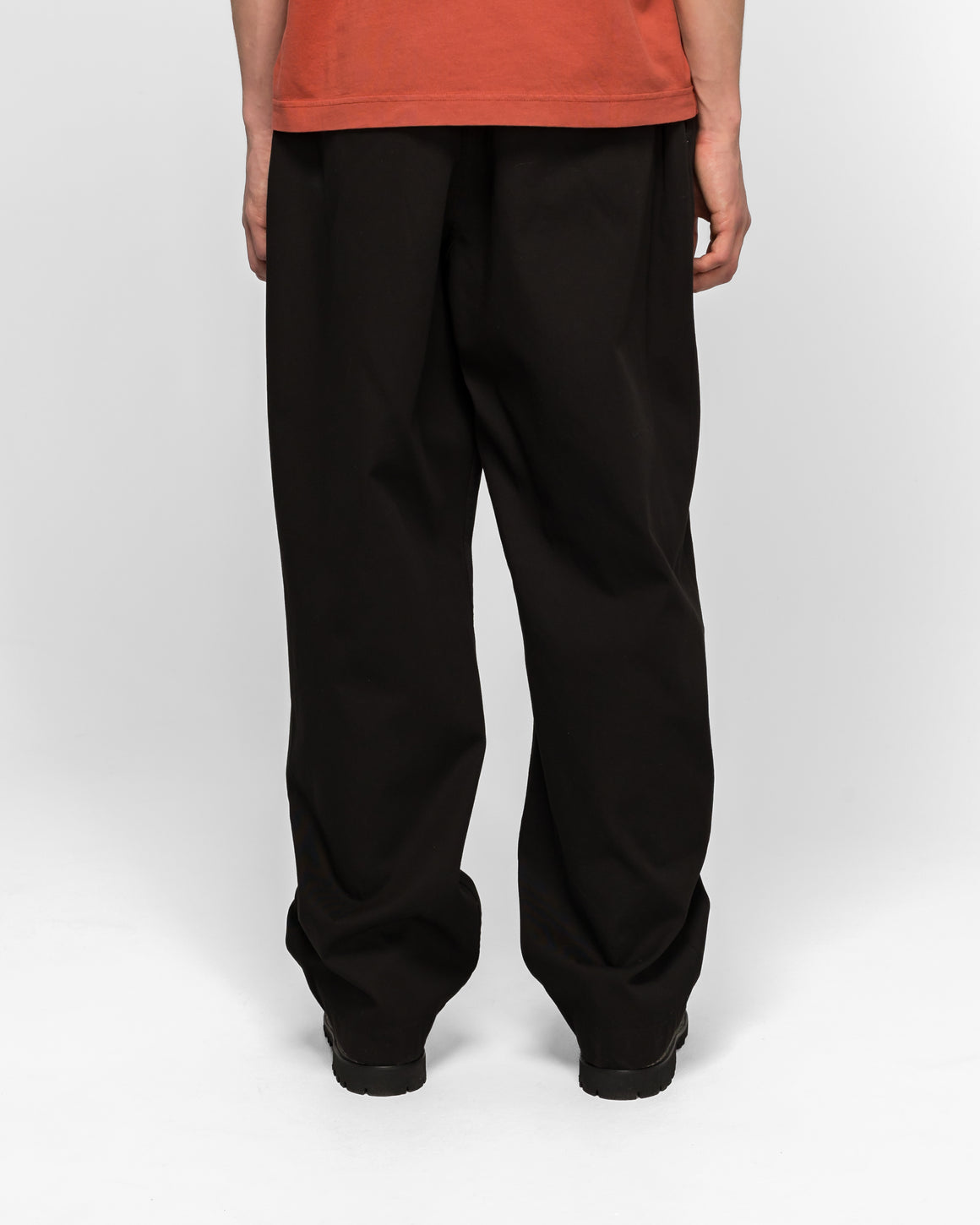 Norse Projects - Volda Pleated Cotton Twill Trouser - Black - UP THERE