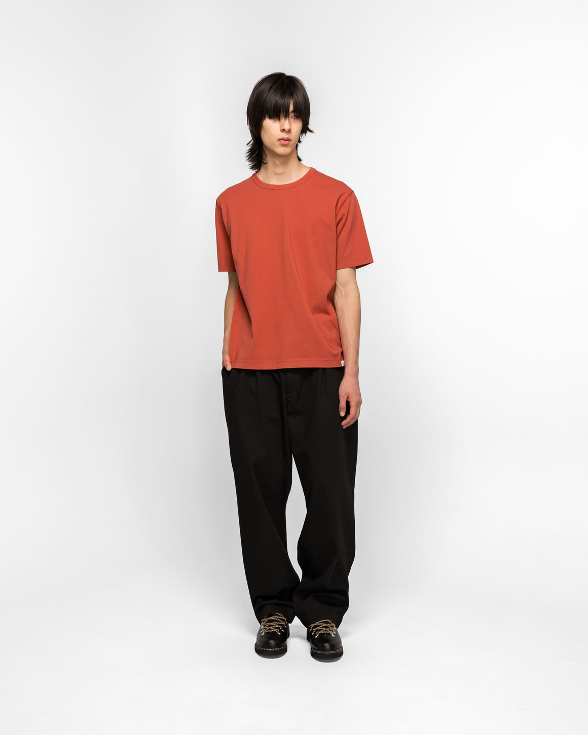 Norse Projects - Volda Pleated Cotton Twill Trouser - Black - UP THERE