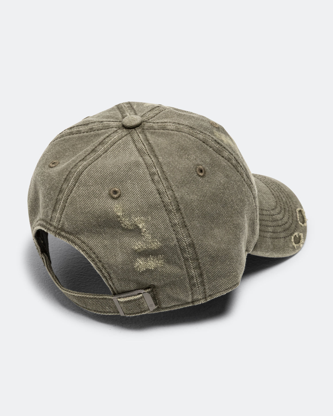 Oakley - 47 Reserve Distressed Cap - Deep Olive - UP THERE