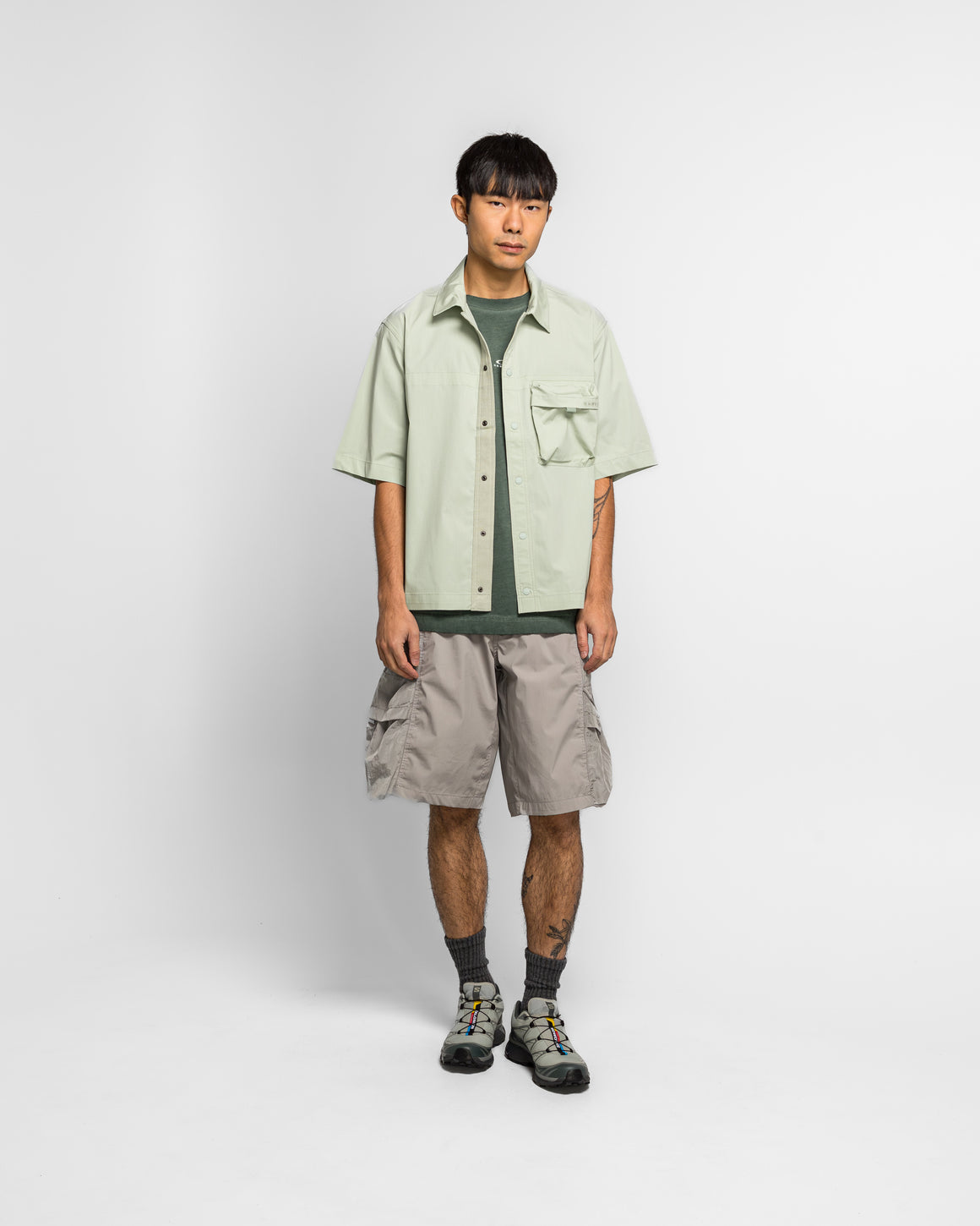 Oakley - Reserve Momento Shirt - Faded Green - UP THERE