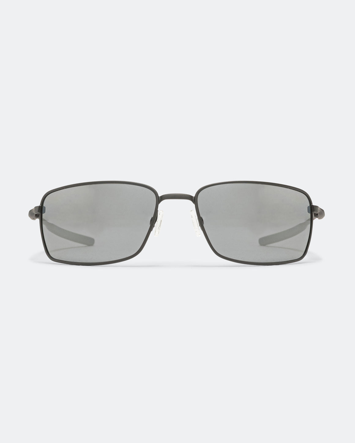 Oakley - Square Wire - Matte Black/Black Iridium Polarized - UP THERE