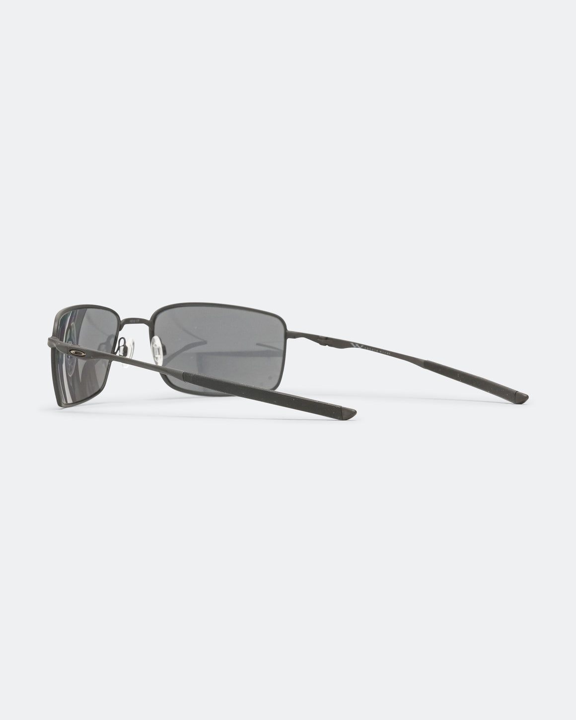 Oakley - Square Wire - Matte Black/Black Iridium Polarized - UP THERE