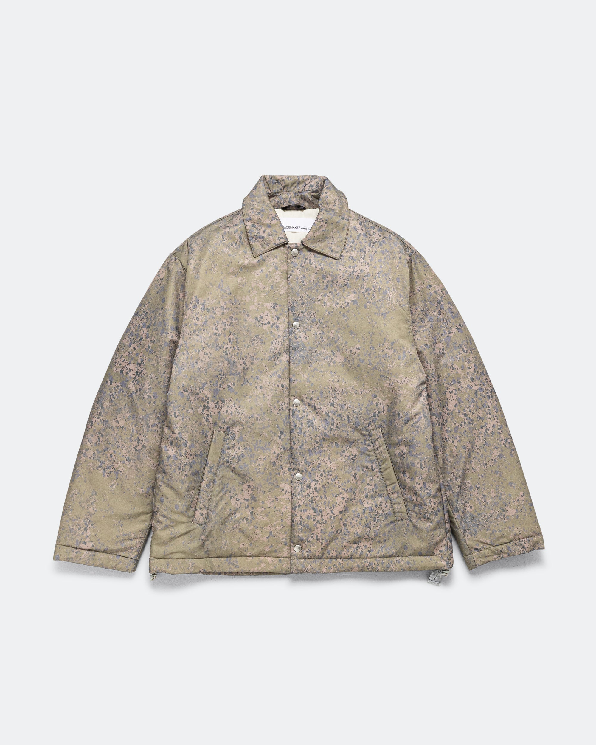 OAMC Peacemaker - Coach Jacket - Bark All Over Print | UP THERE