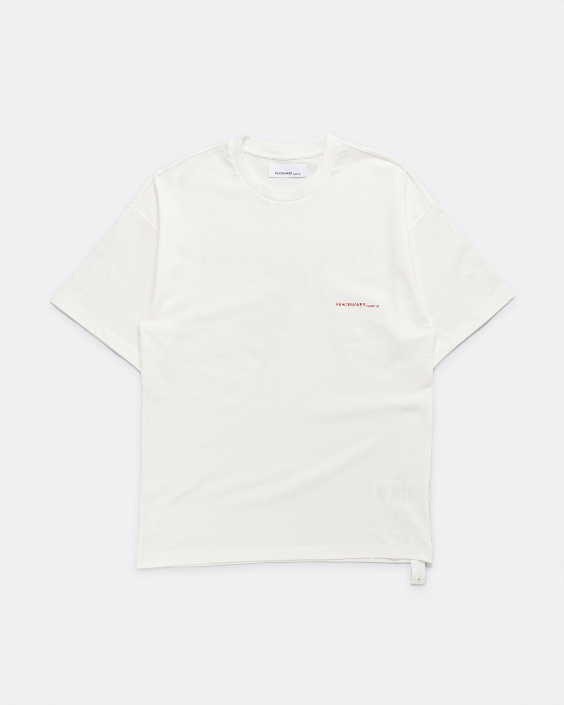 OAMC Peacemaker - Oversize Keys Print Tee - White - UP THERE