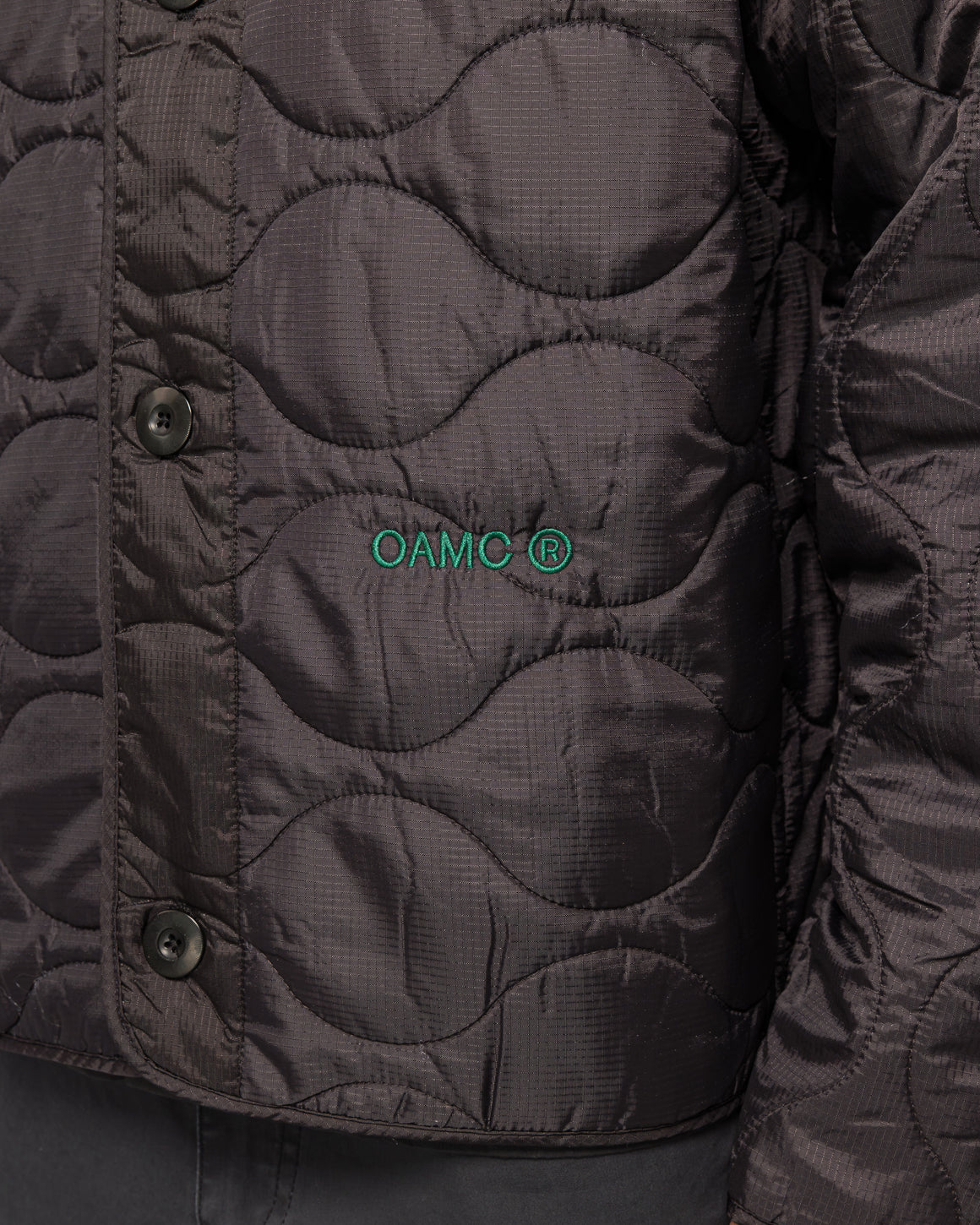 OAMC Peacemaker - Combat Liner - Black/Green - UP THERE