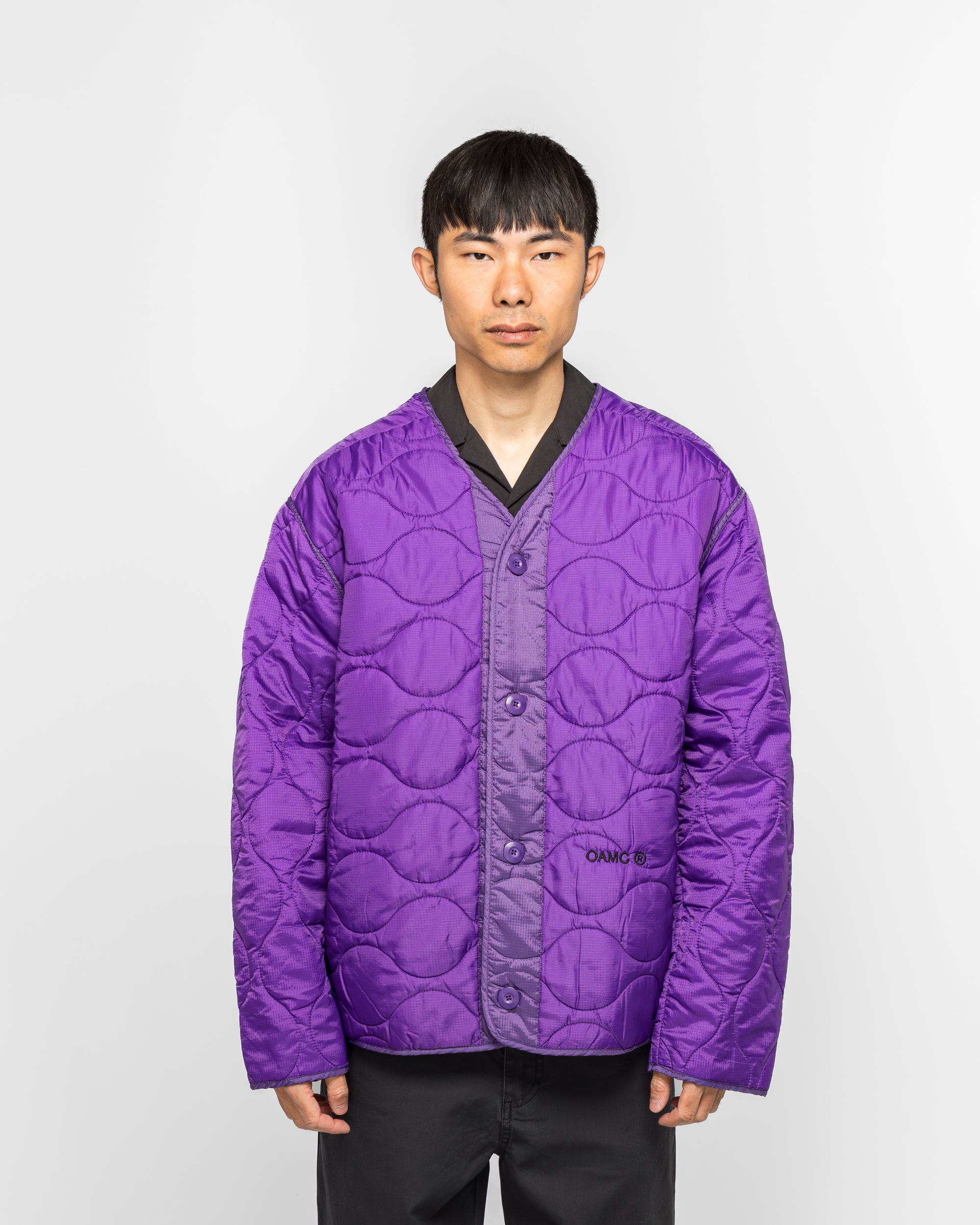 23AW Sサイズ　combat liner oamc OAMC Peacemaker - Combat Liner - Purple | UP THERE