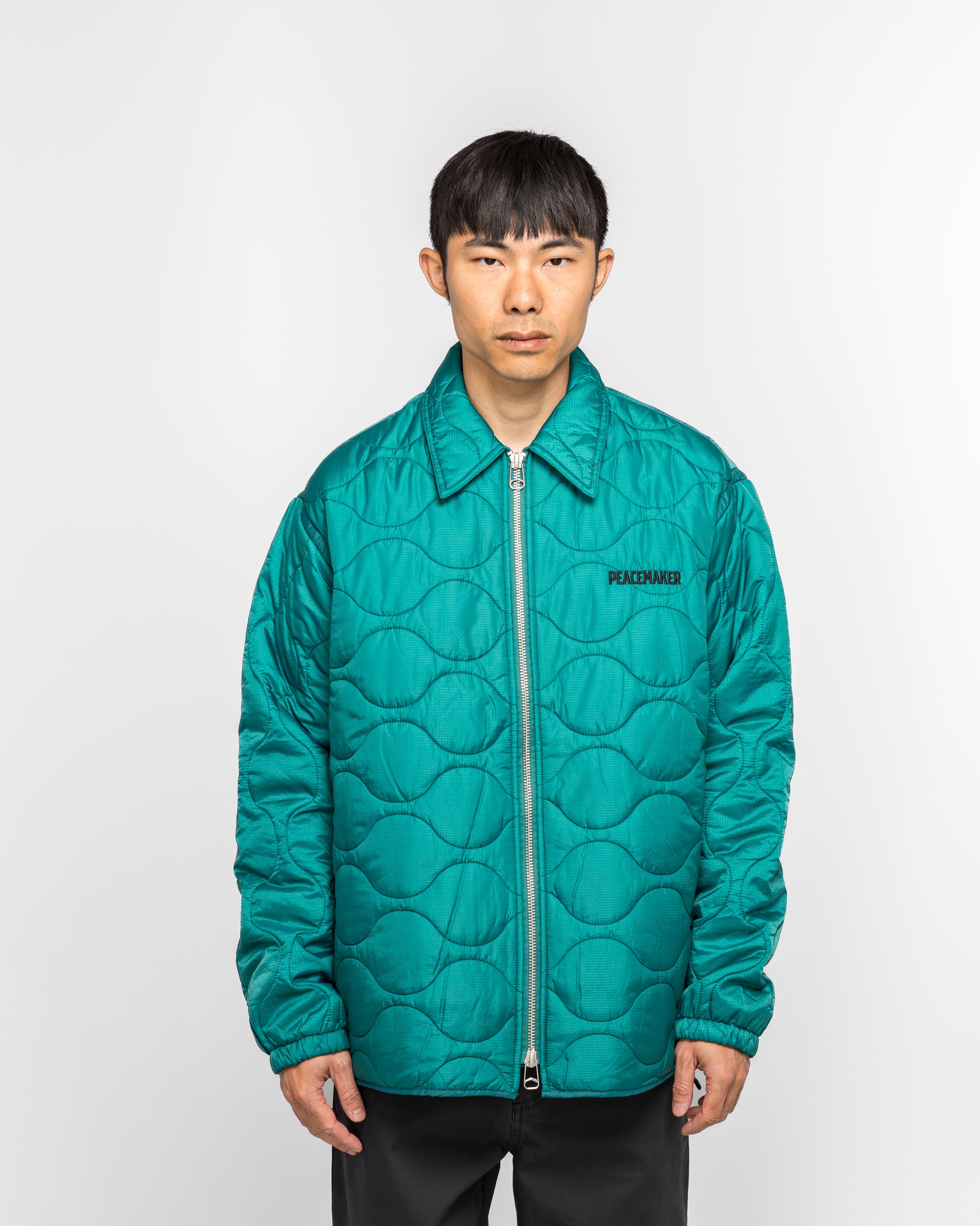 OAMC Peacemaker - Combat Overshirt - Forest Green | UP THERE