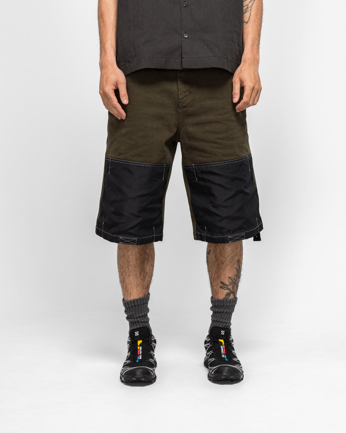 OAMC Peacemaker - Workwear Short - Military Green - UP THERE
