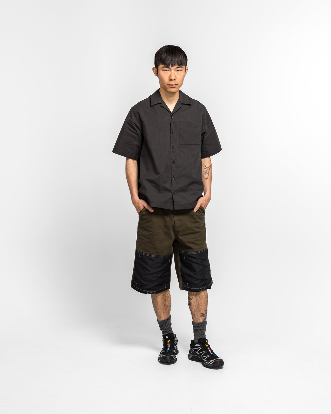 OAMC Peacemaker - Workwear Short - Military Green - UP THERE