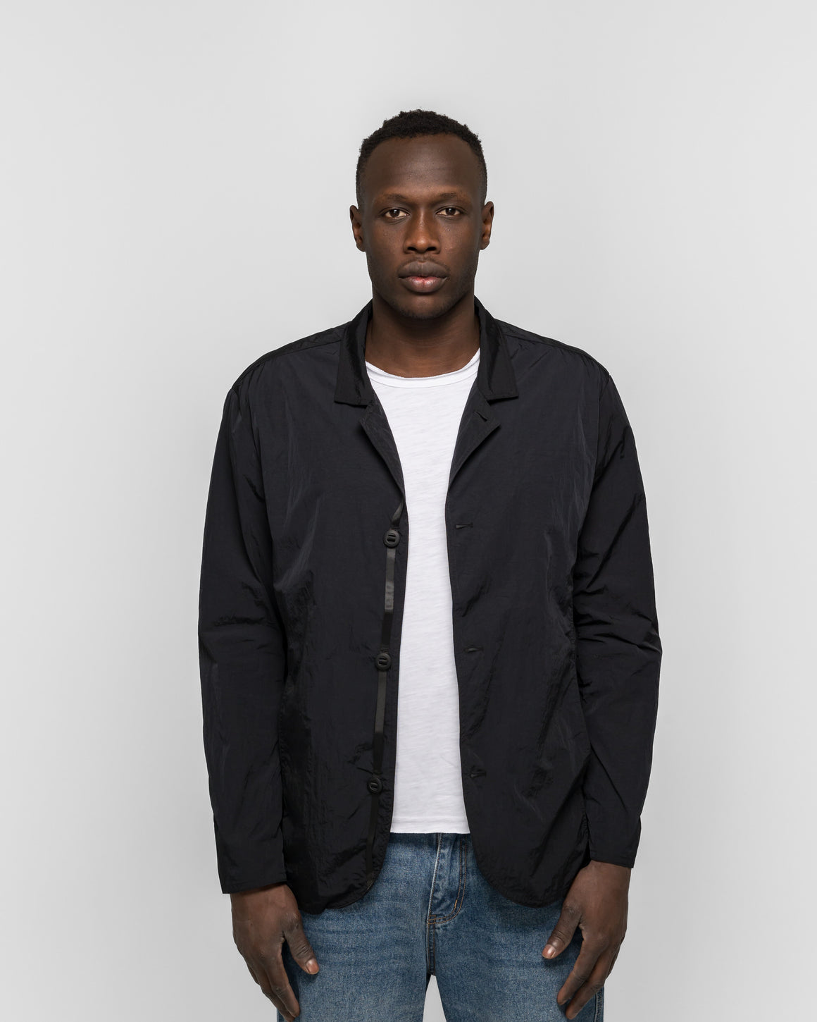 Observe - 4 Button Blazer - Black - UP THERE