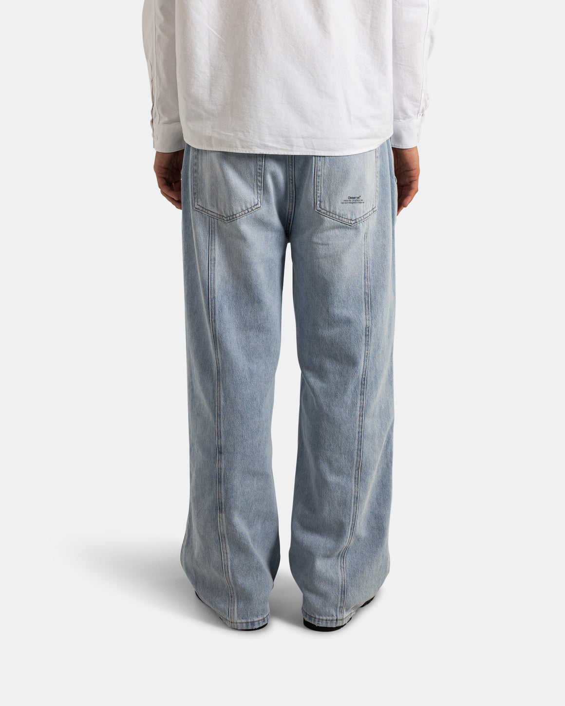 Observe - 4 Panel Denim - Light Wash - UP THERE