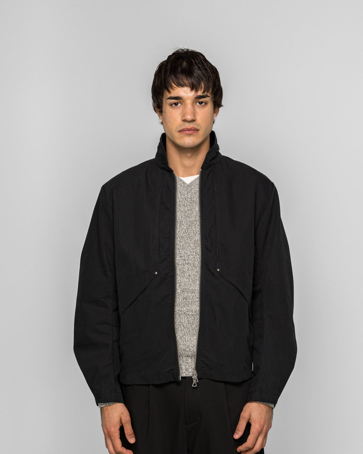 Observe - Bomber Jacket - Black - UP THERE