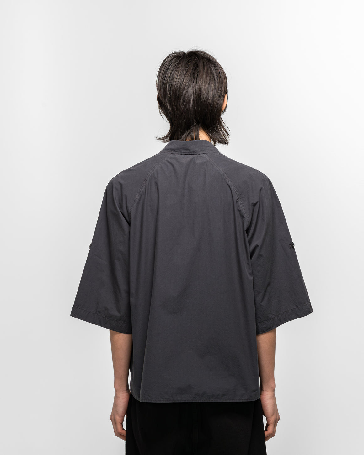 Observe - Cambia Panel Shirt - Charcoal Blue - UP THERE