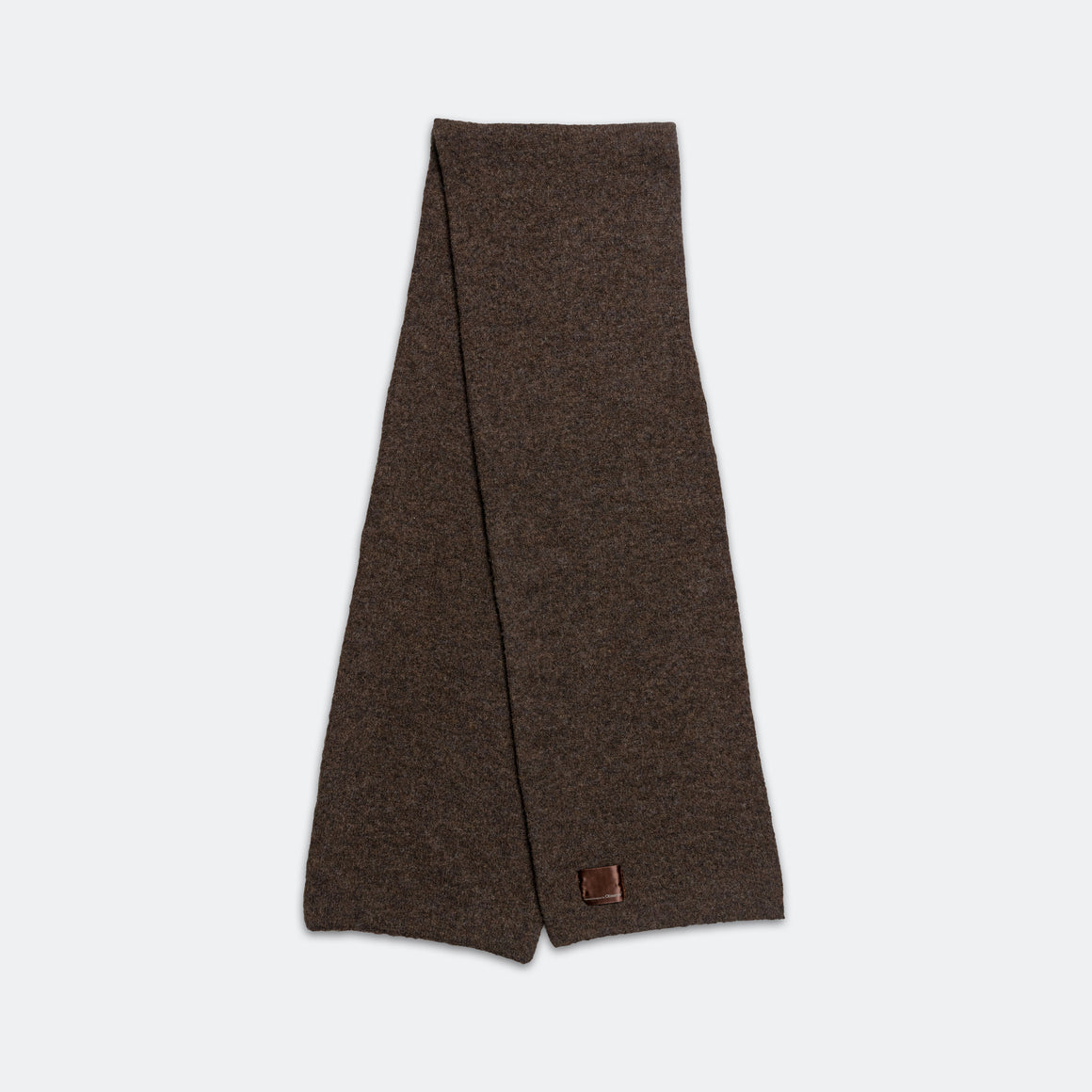 Observe - Mohair Logo Scarf - Olive - UP THERE