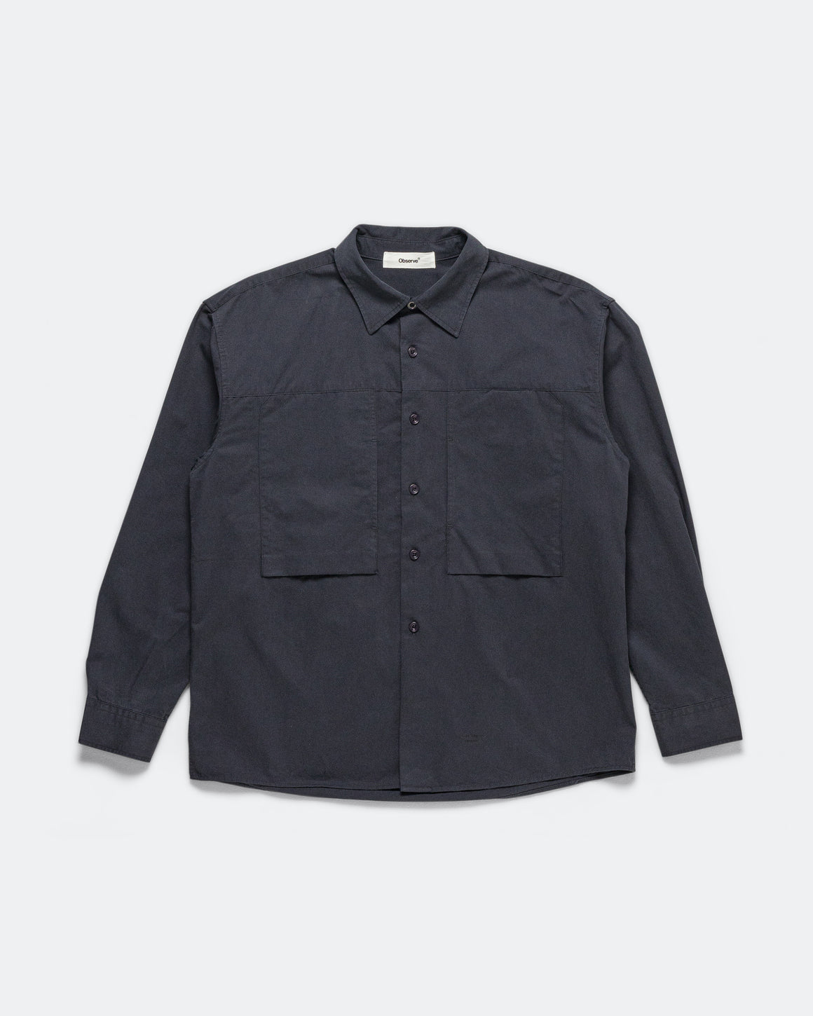 Observe - Panel Pocket Shirt - Dark Navy - UP THERE