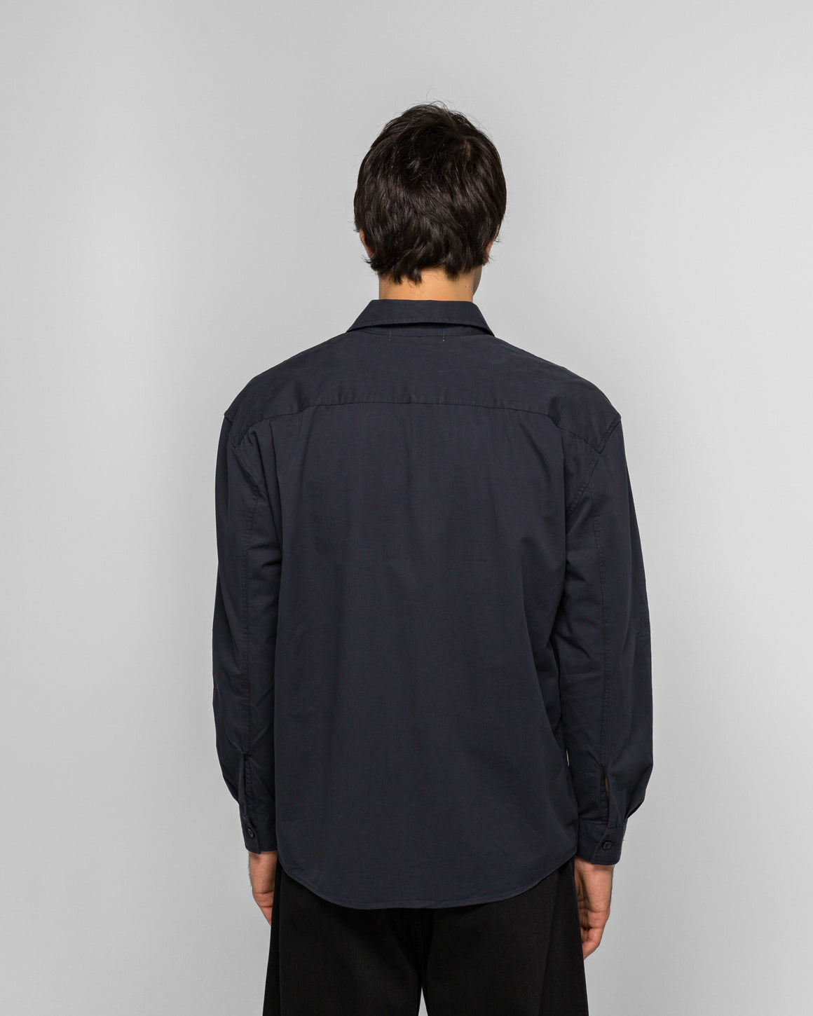 Observe - Panel Pocket Shirt - Dark Navy - UP THERE