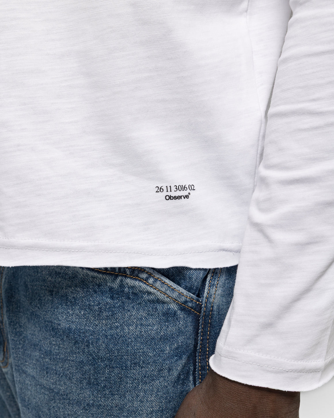 Observe - Reverse LS - White - UP THERE