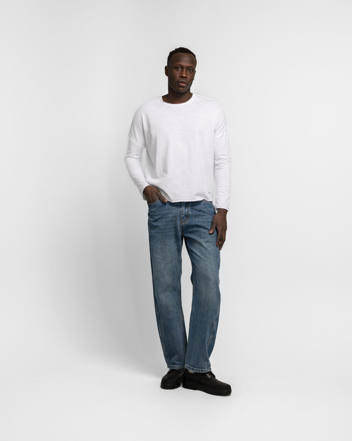 Observe - Reverse LS - White - UP THERE