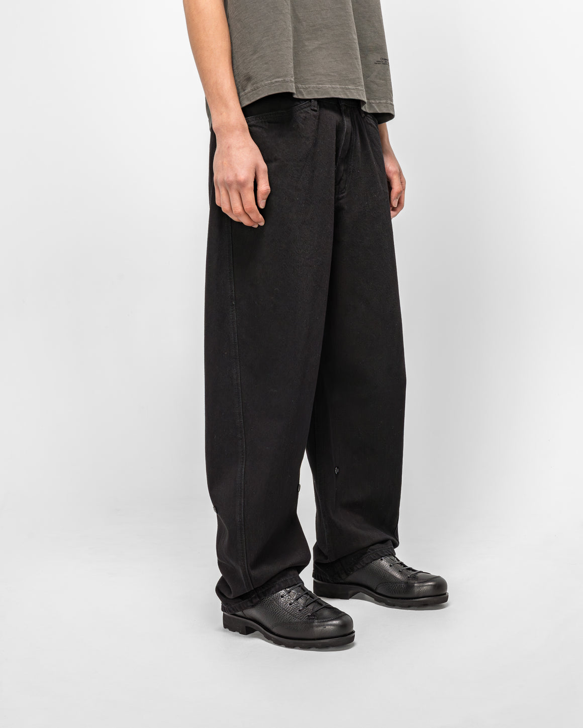 Observe - Twisted Cambia Denim Pant - Black - UP THERE