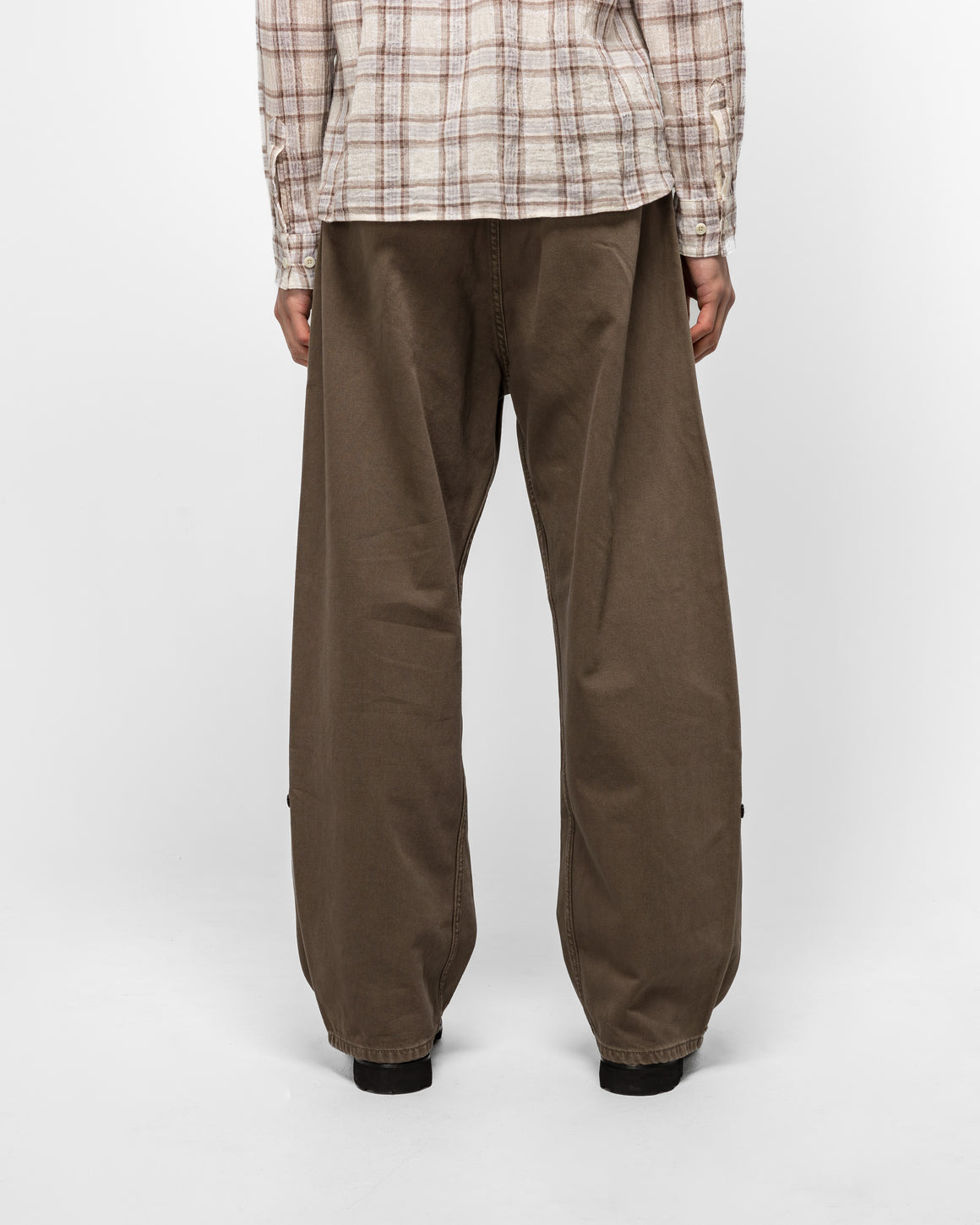 Observe - Twisted Cambia Denim Pant - Taupe - UP THERE