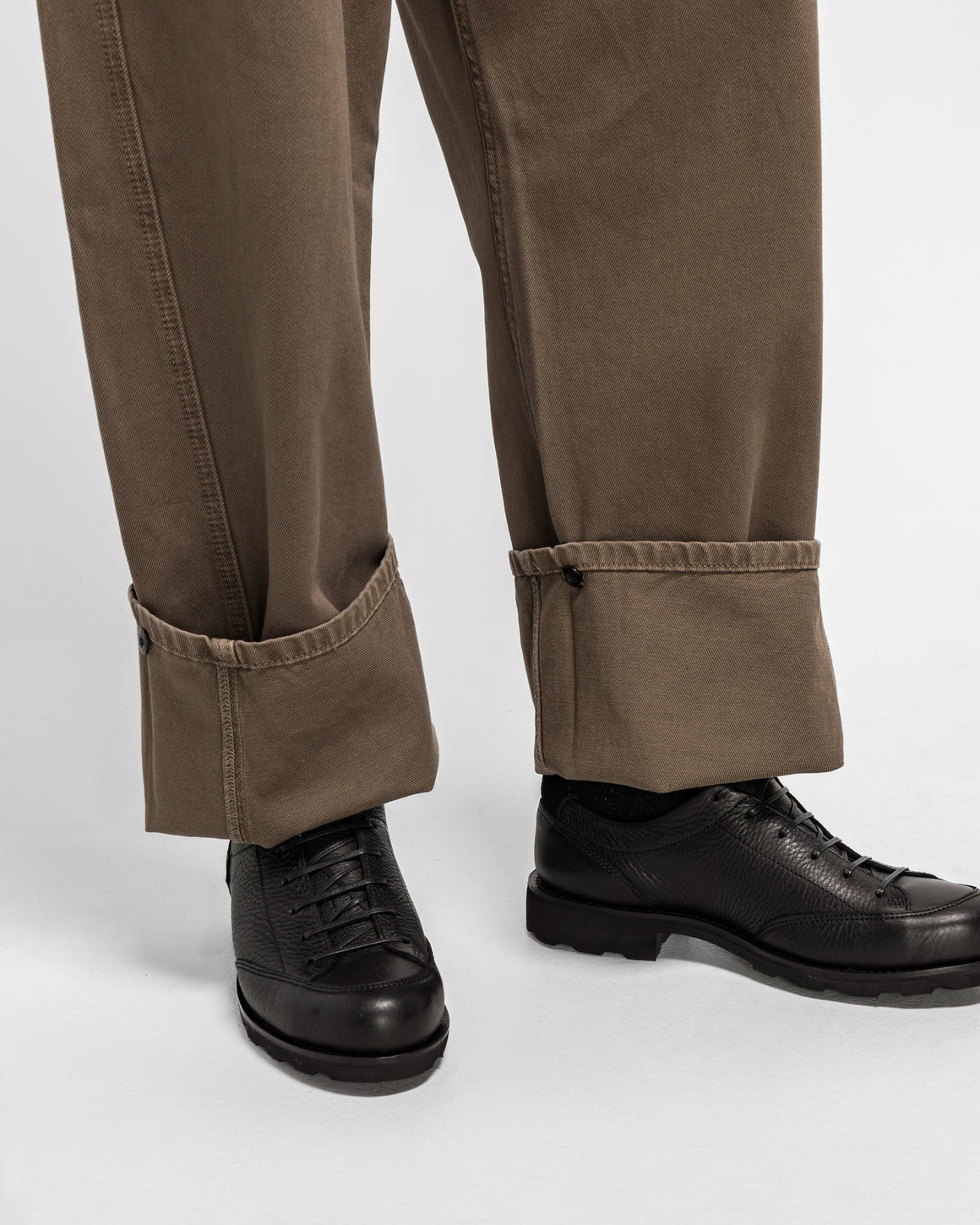 Observe - Twisted Cambia Denim Pant - Taupe - UP THERE