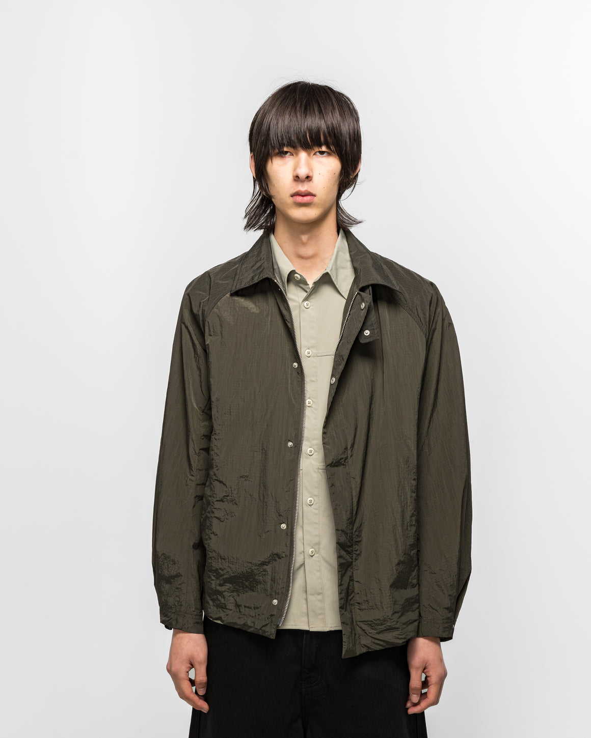 Observe - Vented Jacket - Deep Green - UP THERE