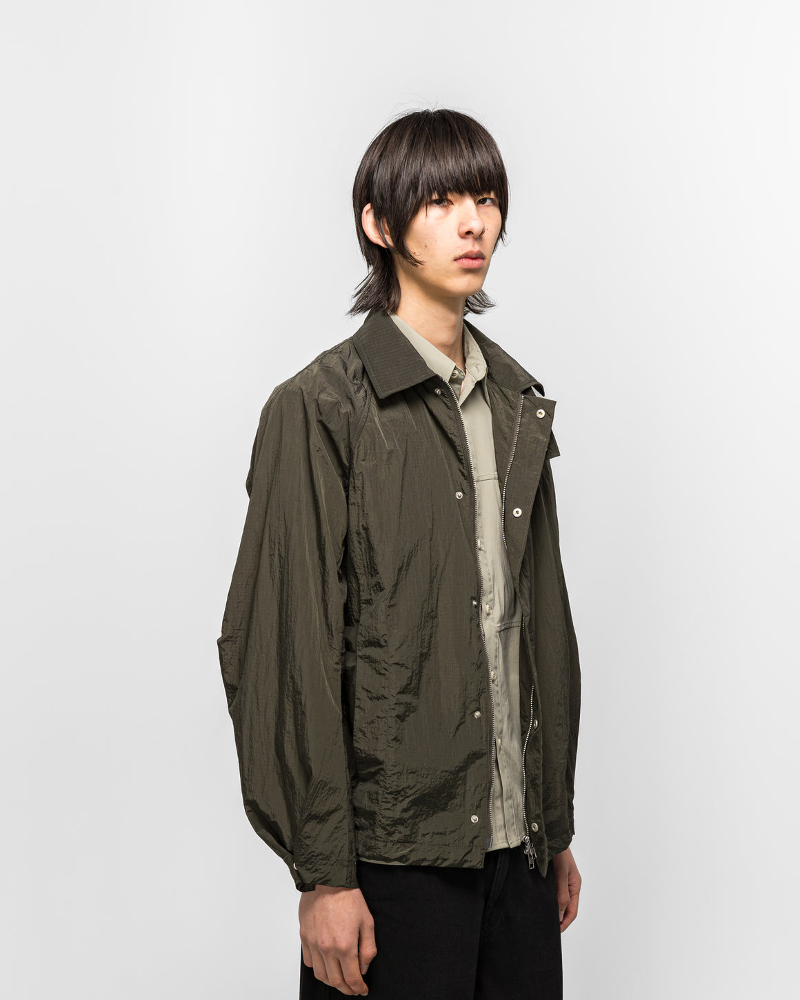 Observe - Vented Jacket - Deep Green - UP THERE