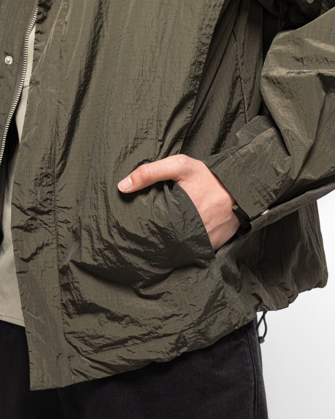 Observe - Vented Jacket - Deep Green - UP THERE