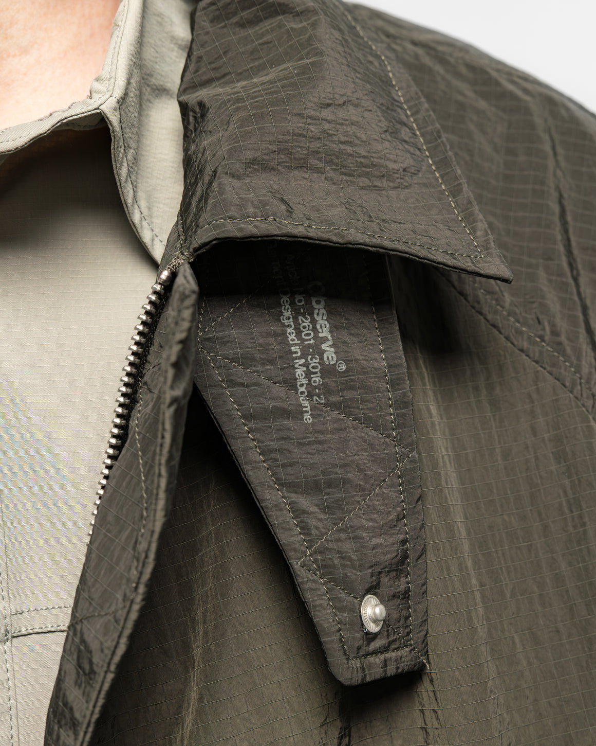 Observe - Vented Jacket - Deep Green - UP THERE