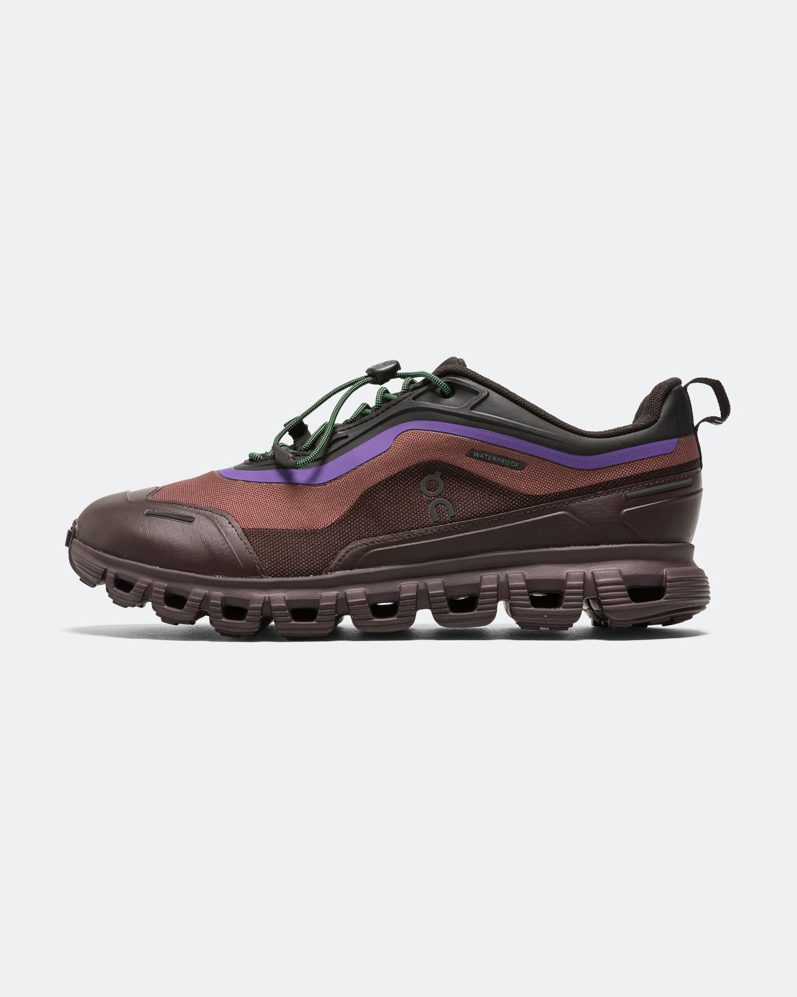 On Running - Cloud 6 Geo WP - Black/Tyrian - UP THERE