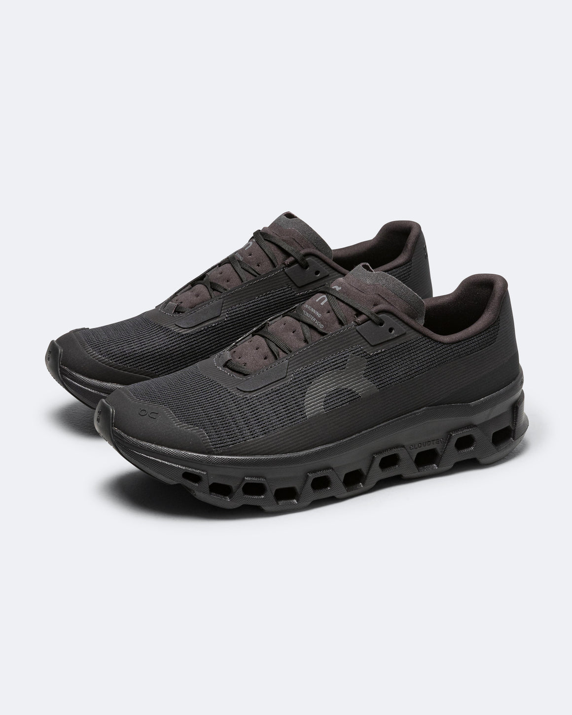 On Running - Cloudmonster Void - Black/Black - UP THERE