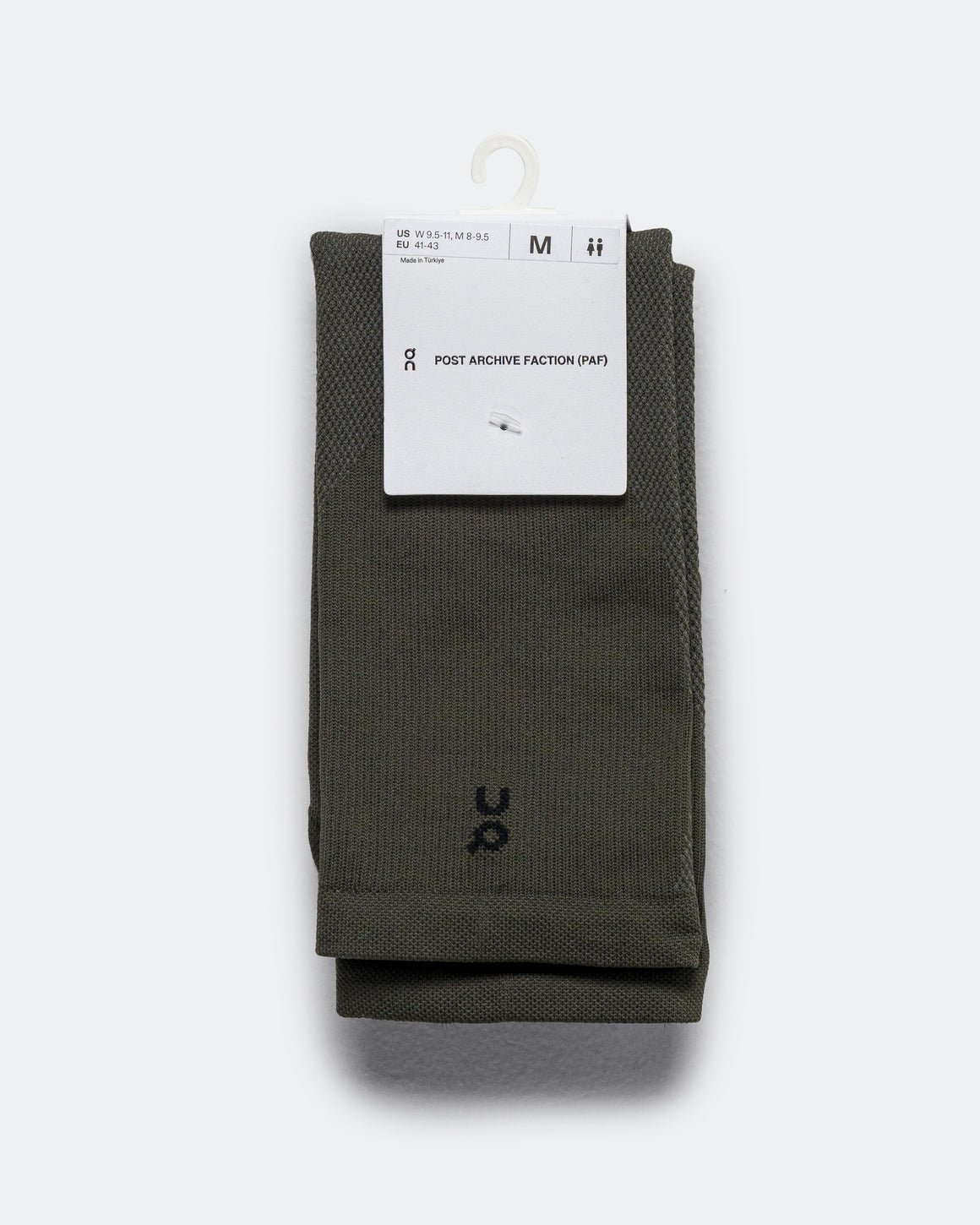 On Running - Run Sock x PAF - Molasses/Black - UP THERE