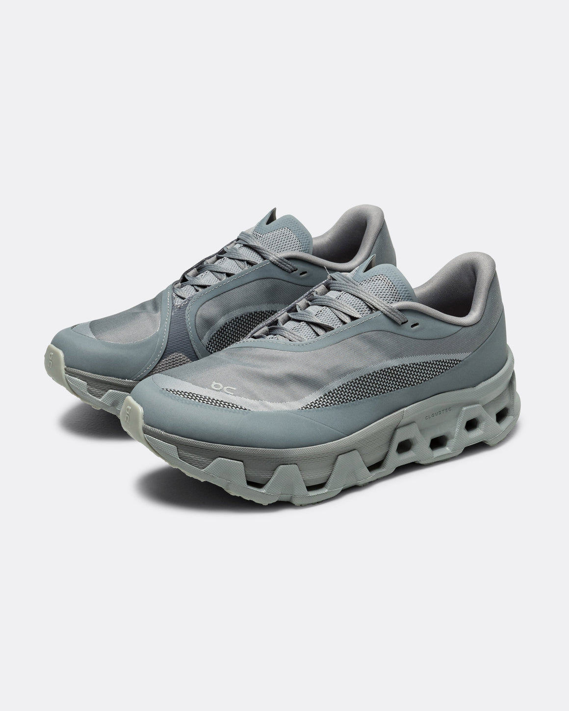 On Running - Womens Cloudmonster Hyper x PAF - Phantom/Apollo - UP THERE