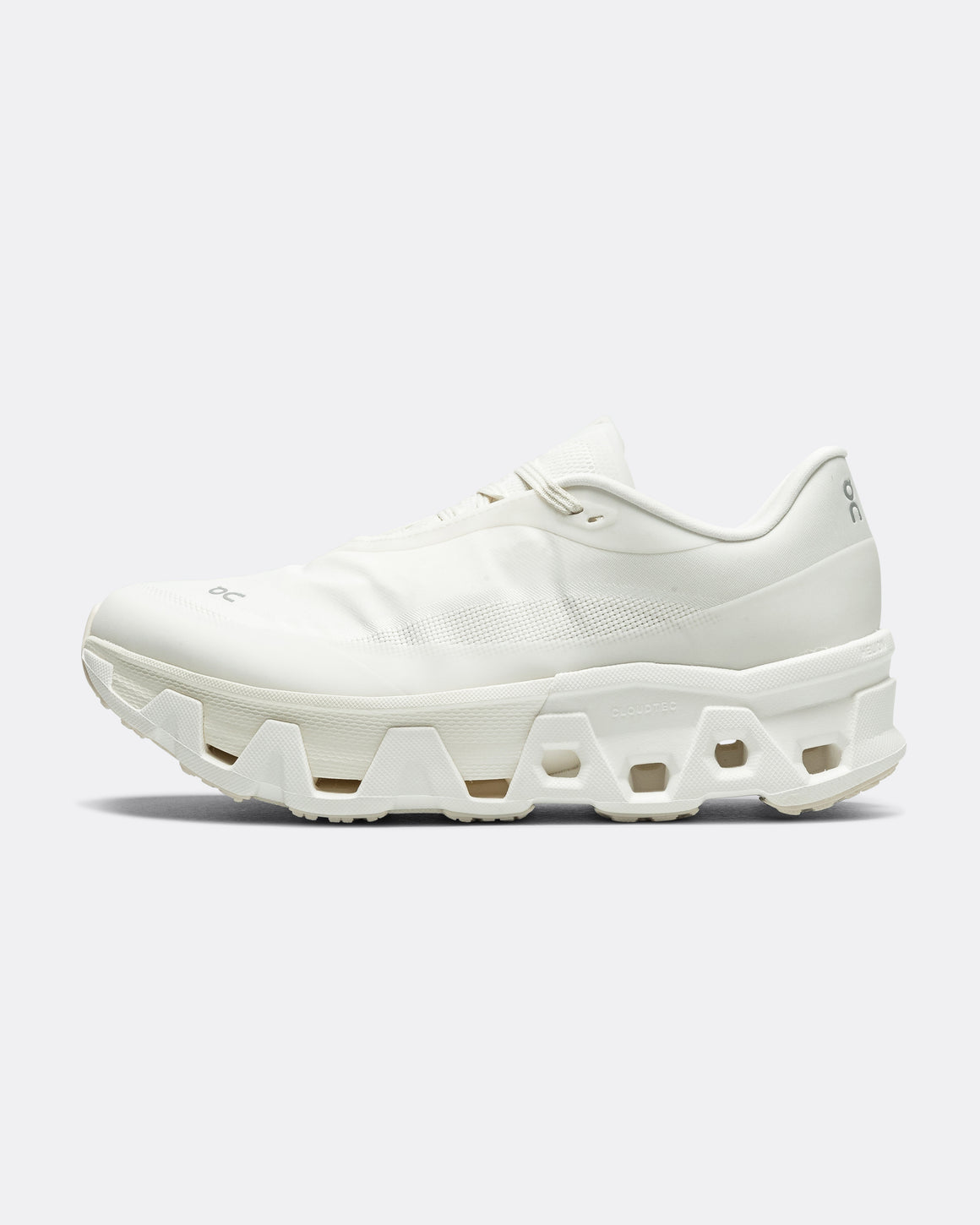 On Running - Womens Cloudmonster Hyper x PAF - White/White - UP THERE