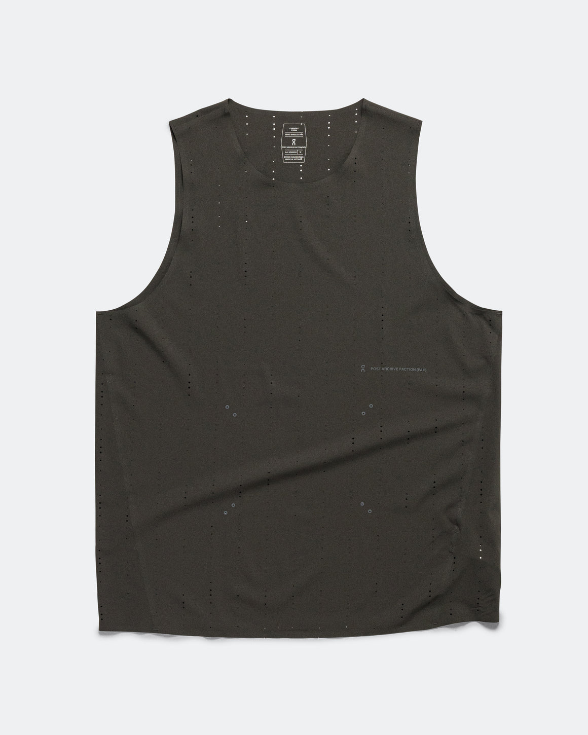On Running - Zero Singlet x PAF - Molasses - UP THERE