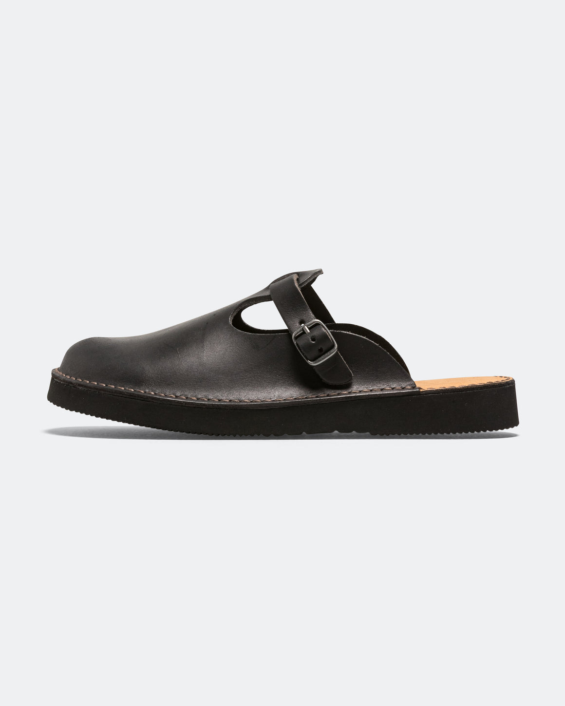 Organic Handloom - Gudalur Sandal - Black - UP THERE