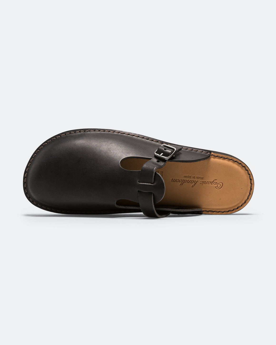 Organic Handloom - Gudalur Sandal - Black - UP THERE