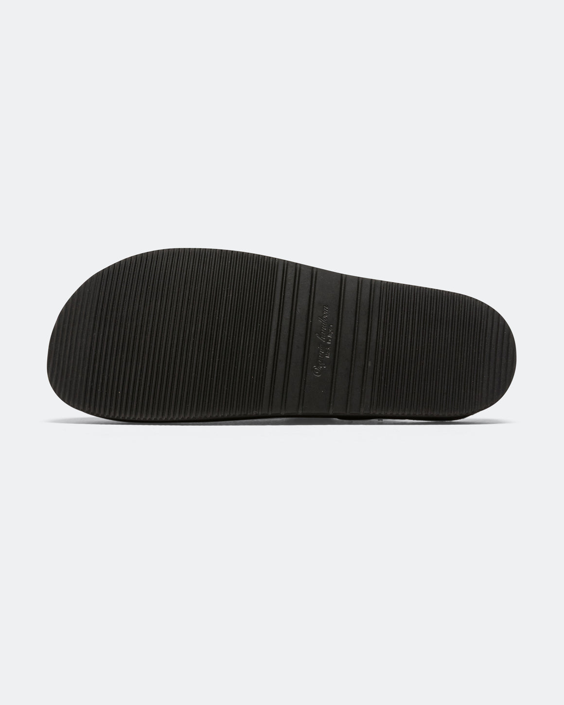 Organic Handloom - Gudalur Sandal - Black - UP THERE