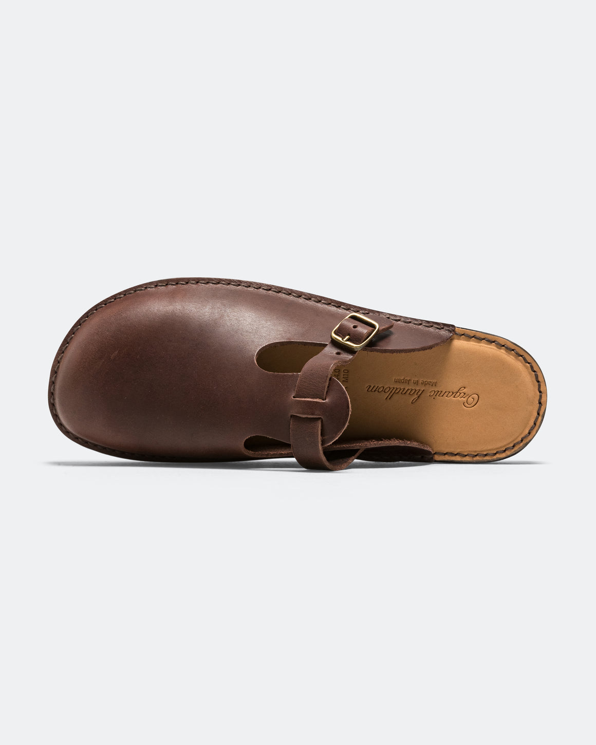 Organic Handloom - Gudalur Sandal - Dark Brown - UP THERE