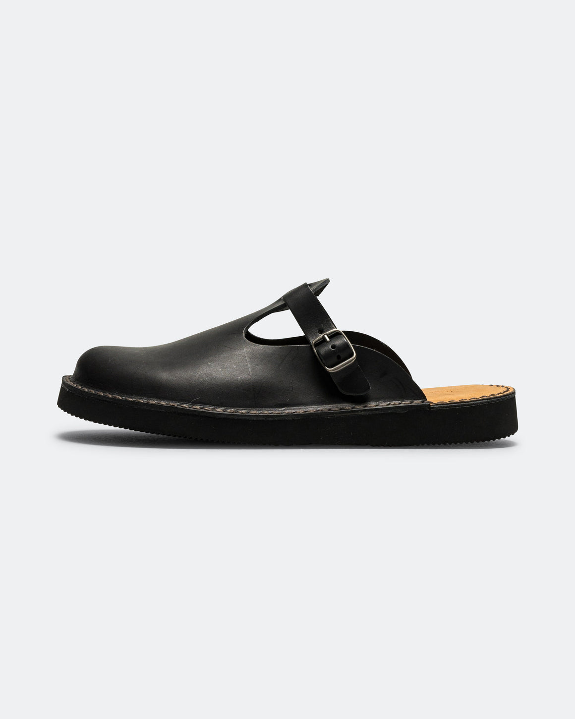 Organic Handloom - Gudalur Sandal - Black - UP THERE