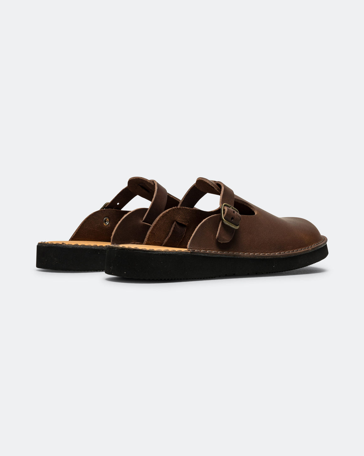 Organic Handloom - Gudalur Sandal - Dark Brown - UP THERE